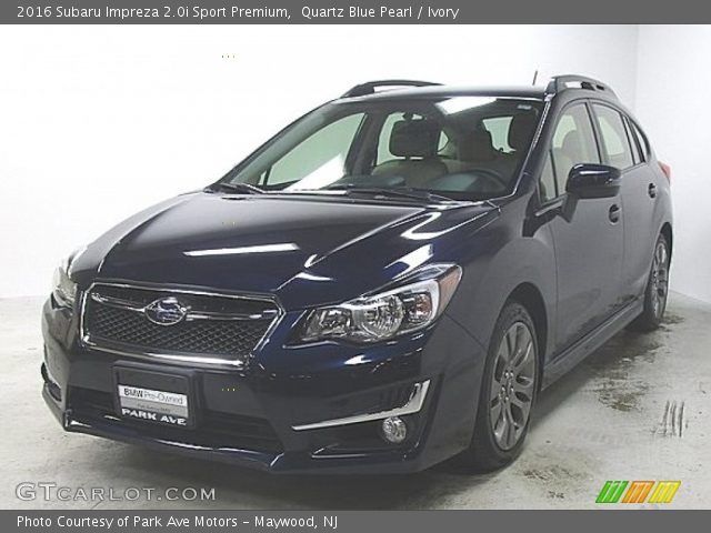 2016 Subaru Impreza 2.0i Sport Premium in Quartz Blue Pearl