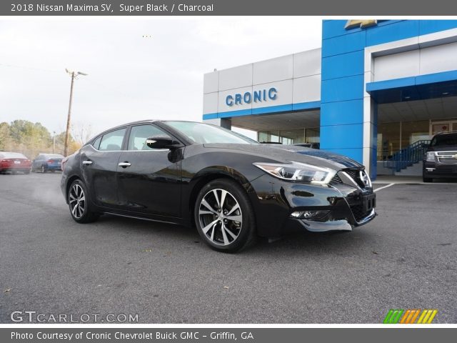 2018 Nissan Maxima SV in Super Black