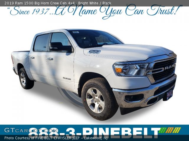 2019 Ram 1500 Big Horn Crew Cab 4x4 in Bright White