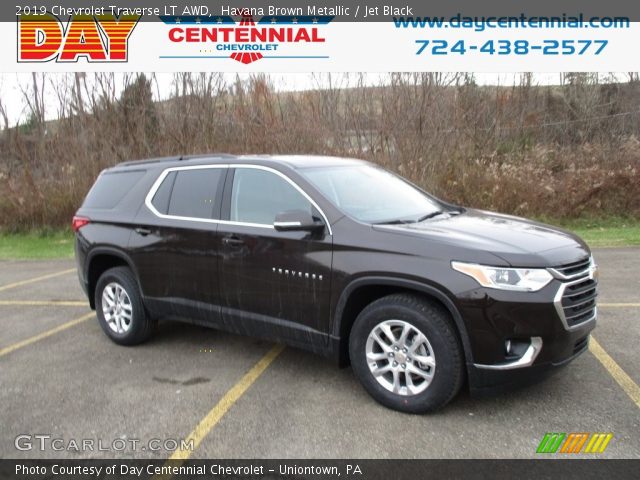 2019 Chevrolet Traverse LT AWD in Havana Brown Metallic