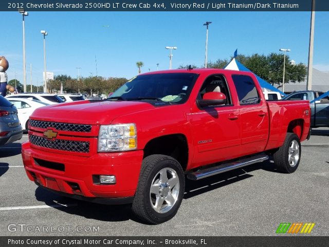 2012 Chevrolet Silverado 2500HD LT Crew Cab 4x4 in Victory Red