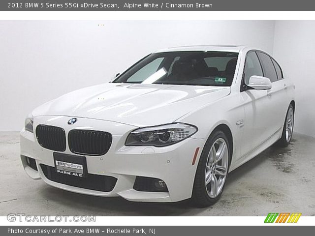 2012 BMW 5 Series 550i xDrive Sedan in Alpine White