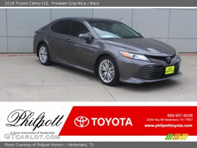 2018 Toyota Camry XLE in Predawn Gray Mica