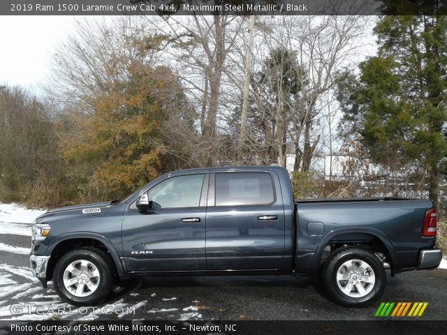 2019 Ram 1500 Laramie Crew Cab 4x4 in Maximum Steel Metallic