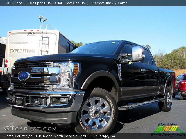 2018 Ford F250 Super Duty Lariat Crew Cab 4x4 in Shadow Black