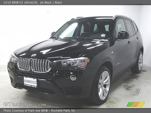 2016 BMW X3 xDrive28i in Jet Black
