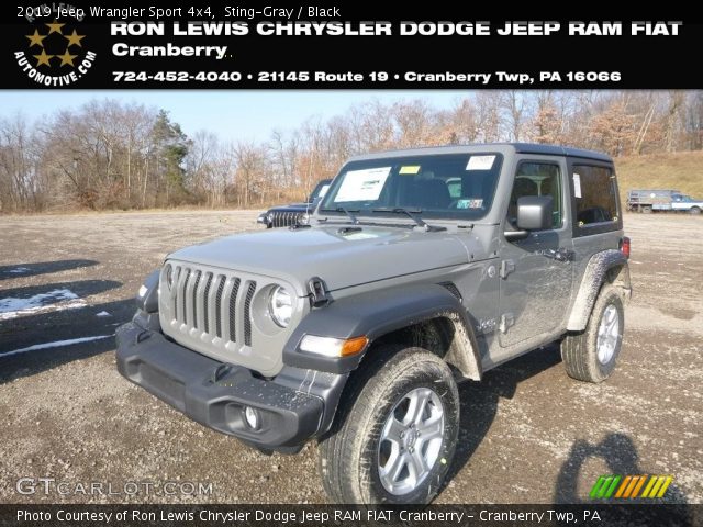 2019 Jeep Wrangler Sport 4x4 in Sting-Gray