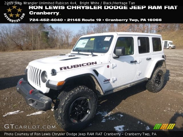 2019 Jeep Wrangler Unlimited Rubicon 4x4 in Bright White