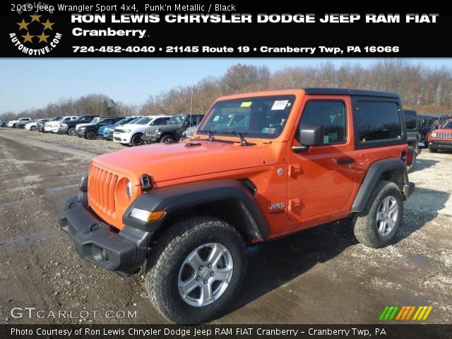2019 Jeep Wrangler Sport 4x4 in Punk'n Metallic