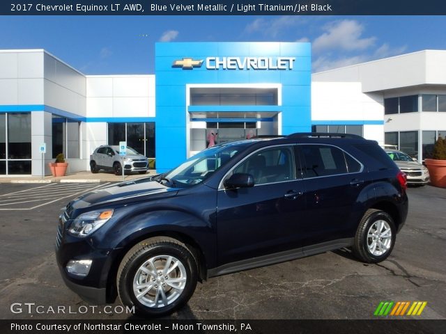 2017 Chevrolet Equinox LT AWD in Blue Velvet Metallic