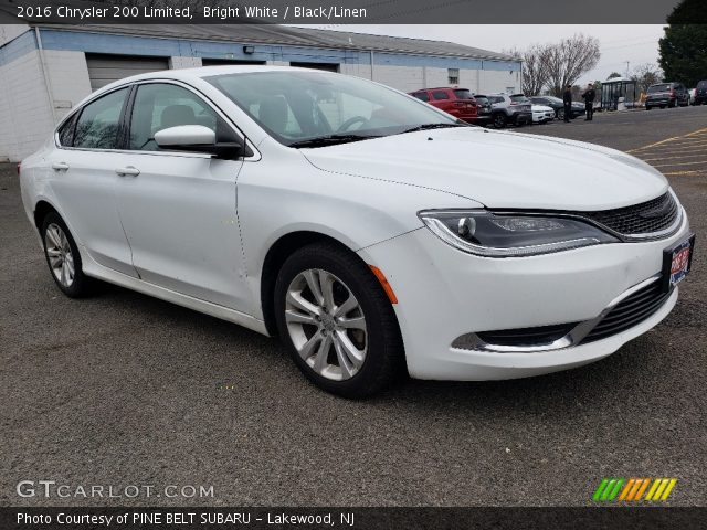 2016 Chrysler 200 Limited in Bright White