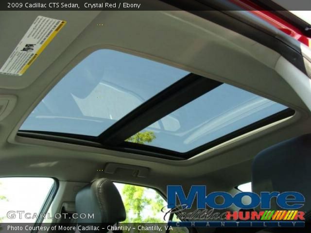 2009 Cadillac CTS Sedan in Crystal Red