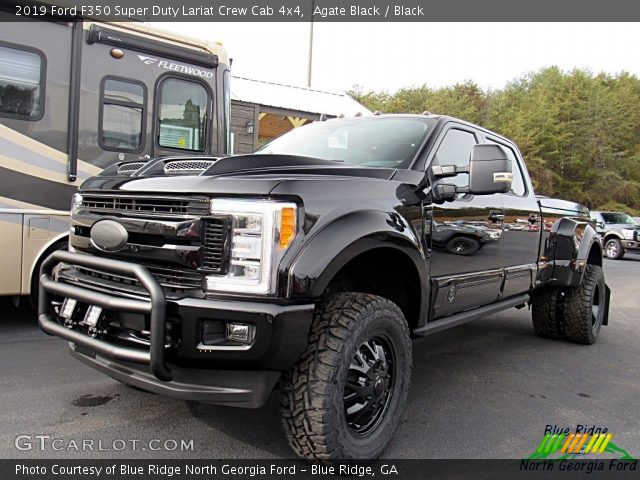 2019 Ford F350 Super Duty Lariat Crew Cab 4x4 in Agate Black