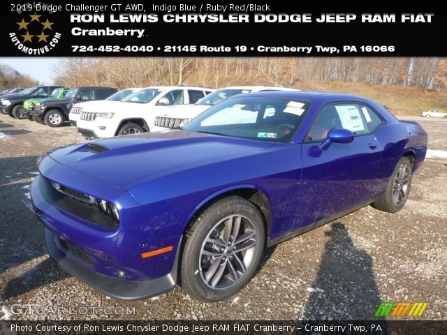 2019 Dodge Challenger GT AWD in Indigo Blue