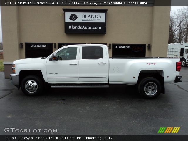 2015 Chevrolet Silverado 3500HD LTZ Crew Cab 4x4 in Summit White