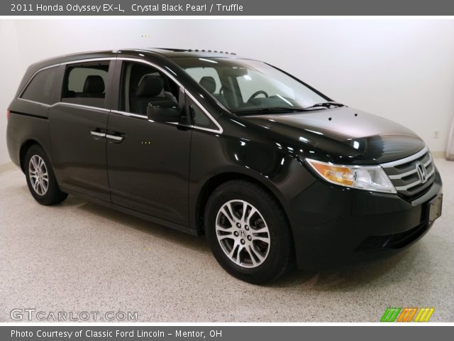 2011 Honda Odyssey EX-L in Crystal Black Pearl