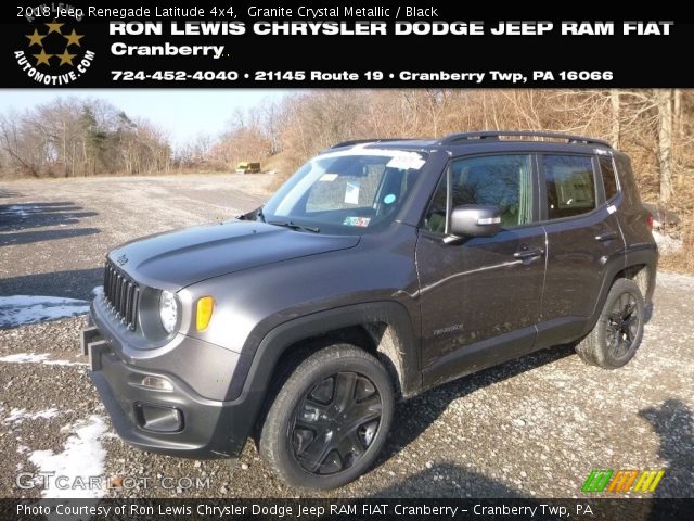 2018 Jeep Renegade Latitude 4x4 in Granite Crystal Metallic