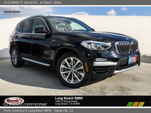 2019 BMW X3 sDrive30i in Jet Black