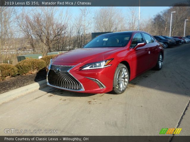 2019 Lexus ES 350 in Matador Red Mica