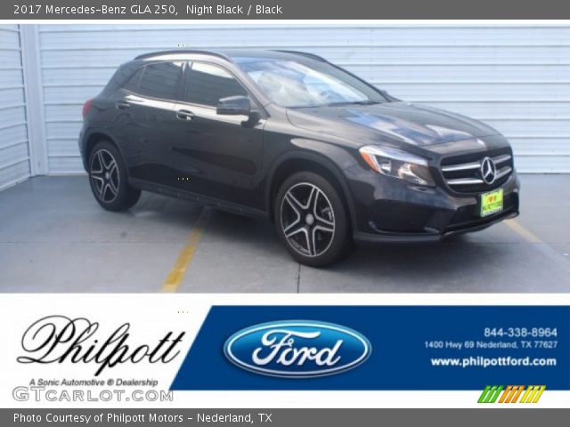 2017 Mercedes-Benz GLA 250 in Night Black