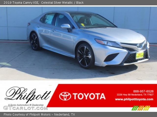 2019 Toyota Camry XSE in Celestial Silver Metallic