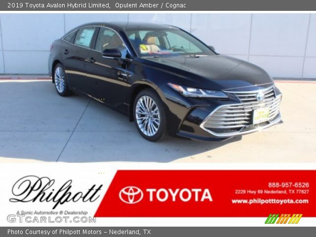 2019 Toyota Avalon Hybrid Limited in Opulent Amber