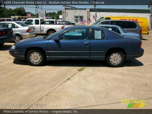 1996 Chevrolet Monte Carlo LS in Medium Adriatic Blue Metallic
