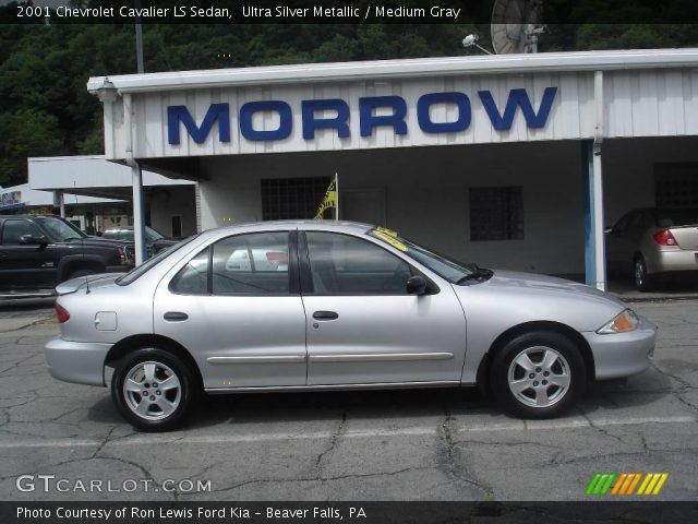 2001 Chevrolet Cavalier LS Sedan in Ultra Silver Metallic