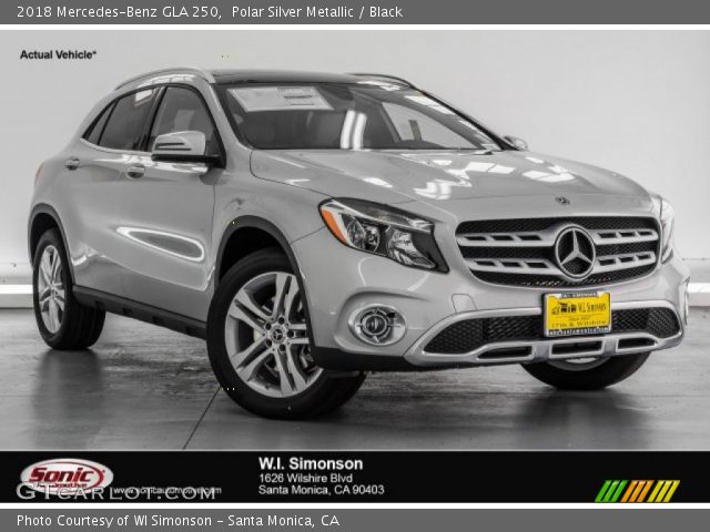 2018 Mercedes-Benz GLA 250 in Polar Silver Metallic