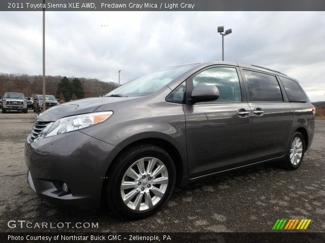 2011 Toyota Sienna XLE AWD in Predawn Gray Mica