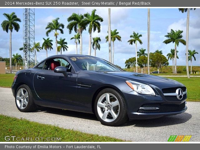 2014 Mercedes-Benz SLK 250 Roadster in Steel Grey Metallic