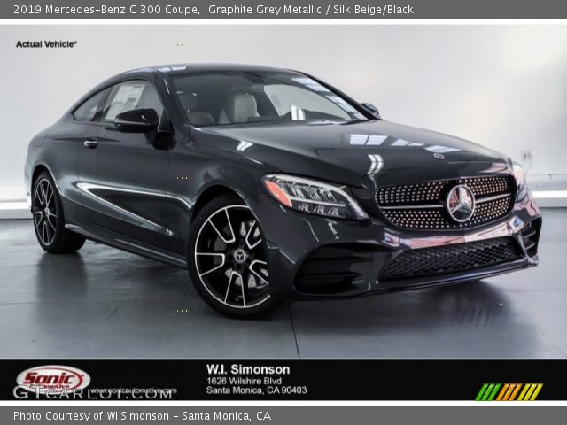 2019 Mercedes-Benz C 300 Coupe in Graphite Grey Metallic