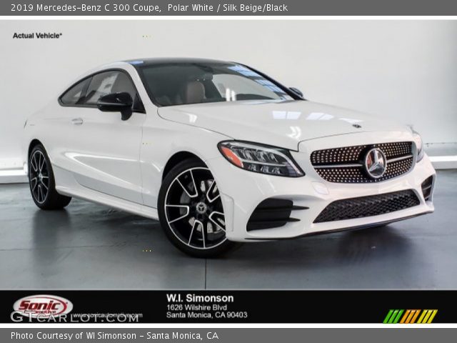 2019 Mercedes-Benz C 300 Coupe in Polar White