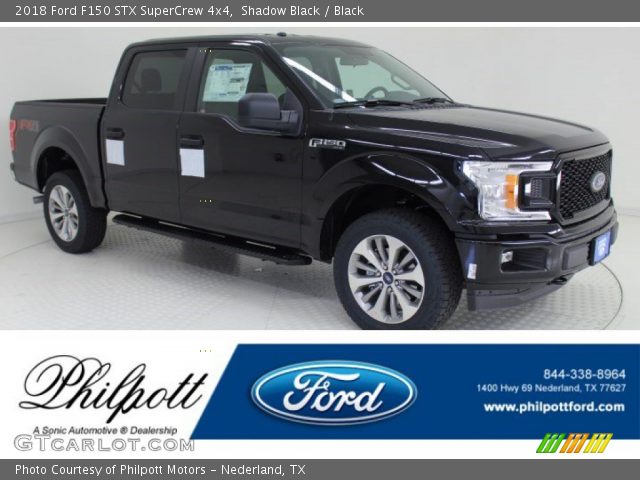 2018 Ford F150 STX SuperCrew 4x4 in Shadow Black