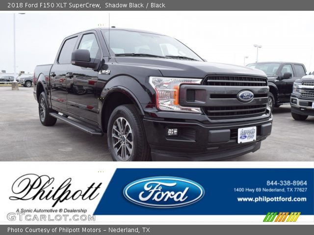 2018 Ford F150 XLT SuperCrew in Shadow Black