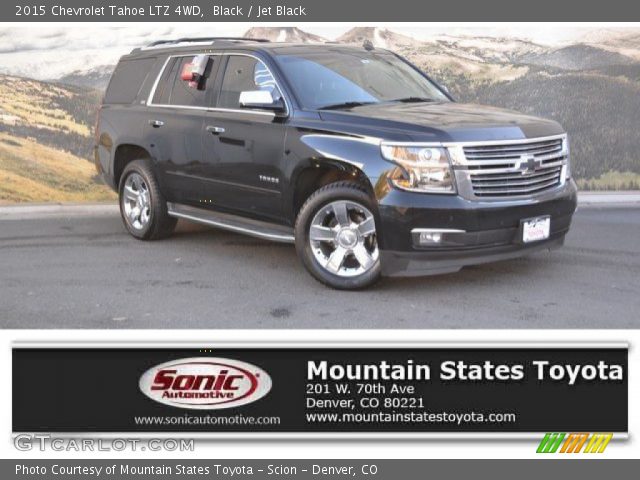 2015 Chevrolet Tahoe LTZ 4WD in Black