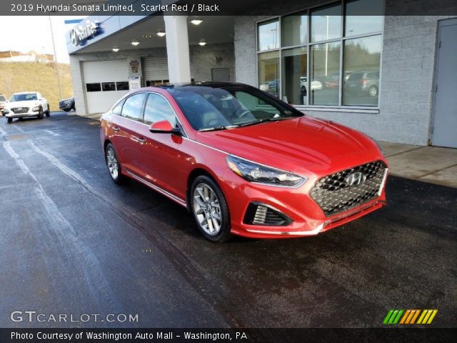2019 Hyundai Sonata Limited in Scarlet Red