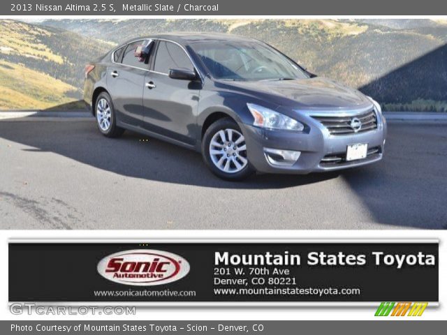 2013 Nissan Altima 2.5 S in Metallic Slate