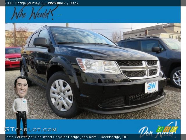 2018 Dodge Journey SE in Pitch Black