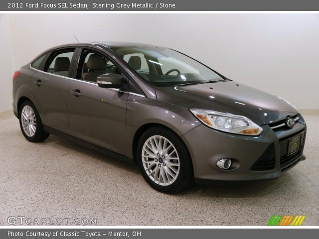 2012 Ford Focus SEL Sedan in Sterling Grey Metallic