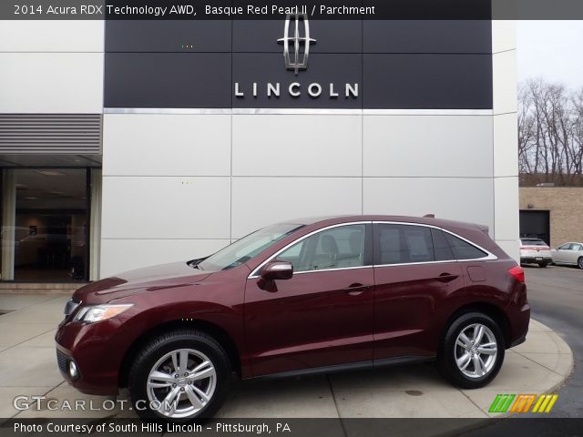 2014 Acura RDX Technology AWD in Basque Red Pearl II