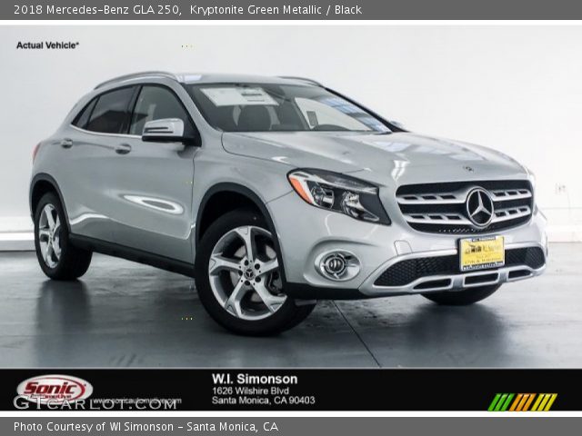 2018 Mercedes-Benz GLA 250 in Kryptonite Green Metallic