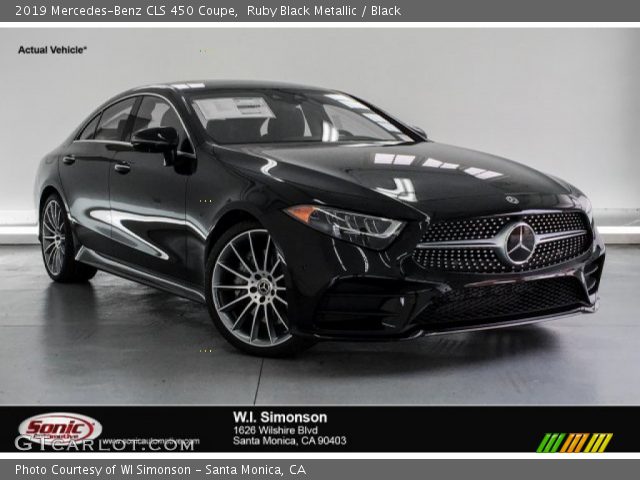 2019 Mercedes-Benz CLS 450 Coupe in Ruby Black Metallic
