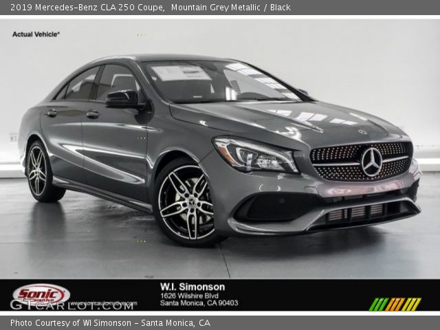 2019 Mercedes-Benz CLA 250 Coupe in Mountain Grey Metallic