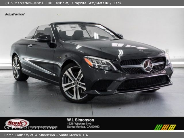 2019 Mercedes-Benz C 300 Cabriolet in Graphite Grey Metallic