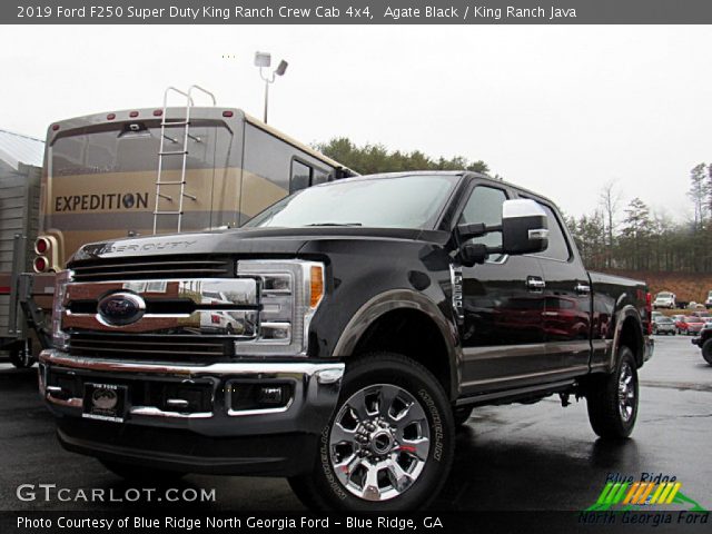 2019 Ford F250 Super Duty King Ranch Crew Cab 4x4 in Agate Black