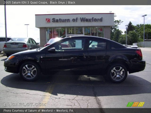 2005 Saturn ION 3 Quad Coupe in Black Onyx