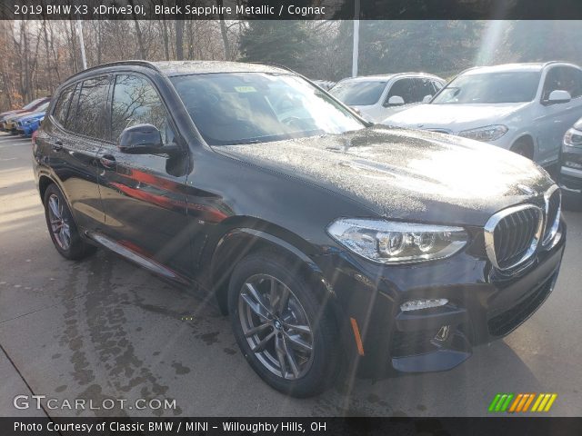 2019 BMW X3 xDrive30i in Black Sapphire Metallic