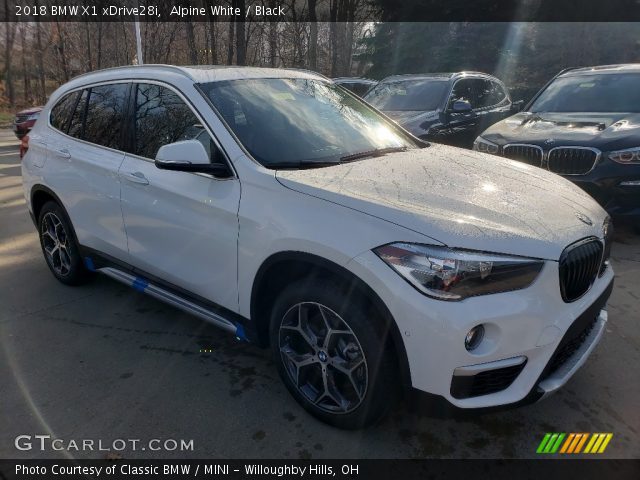 2018 BMW X1 xDrive28i in Alpine White