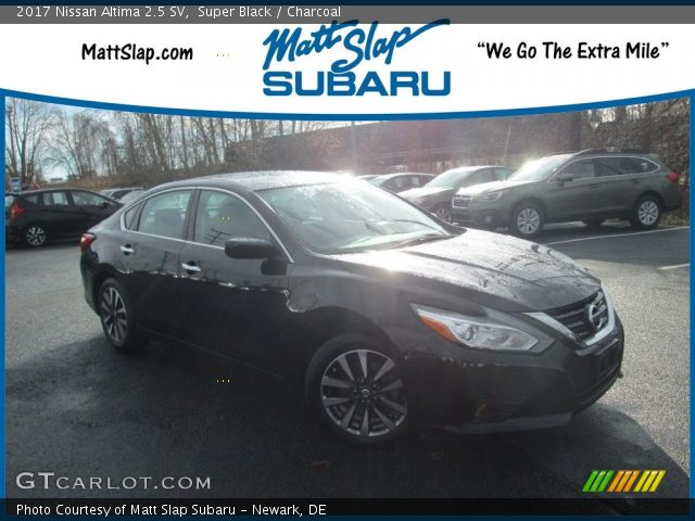2017 Nissan Altima 2.5 SV in Super Black